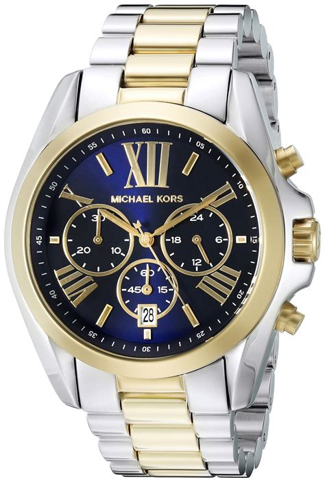 michael kors stainless steel watch mens|michael kors bradshaw watch gold.